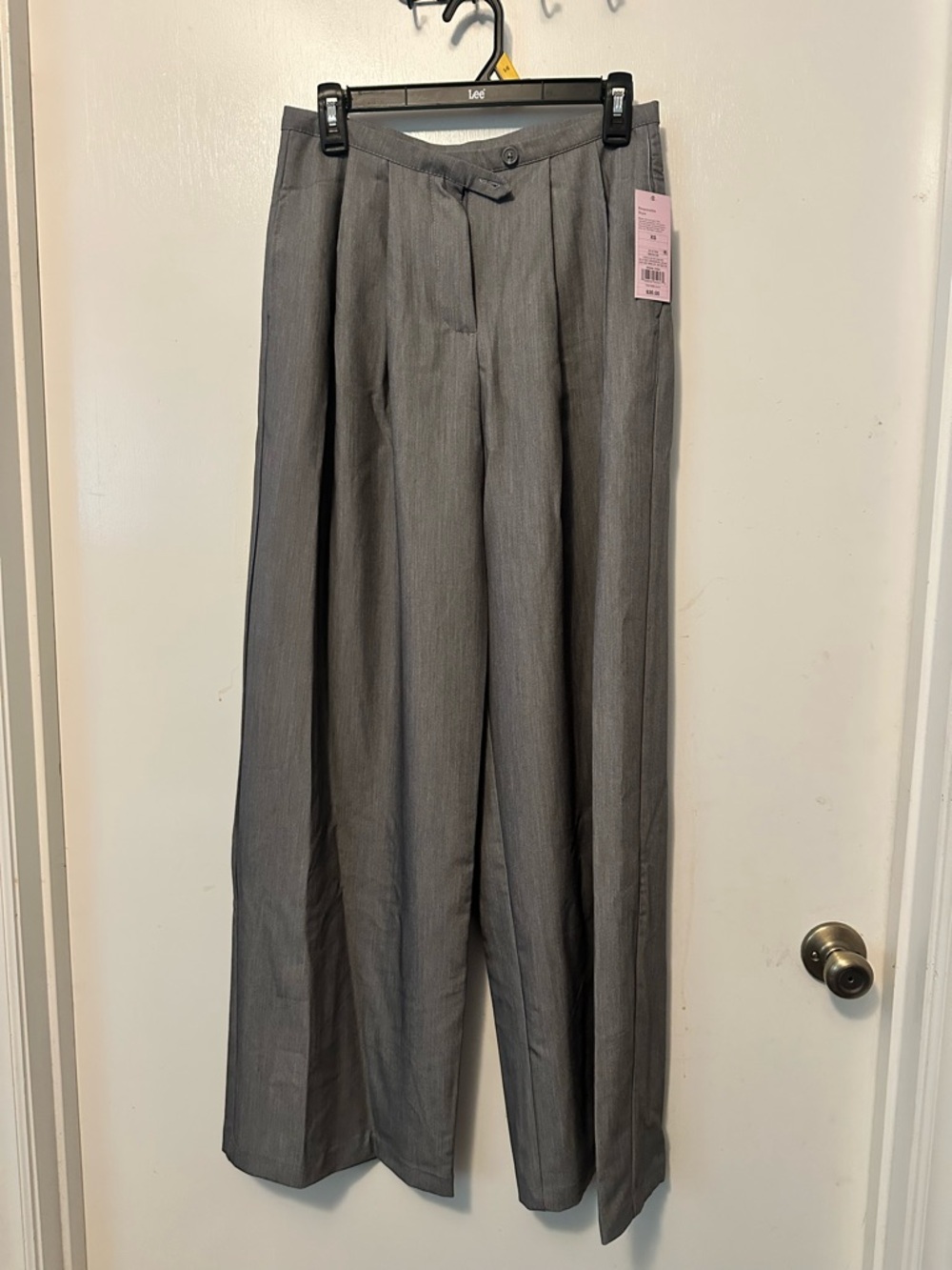 Wild Fable pleated wide leg trousers.